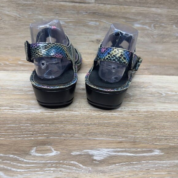 Aravon Collette by New Balance AR Snakeskin Print Sandal Women's Size 11 - Picture 3 of 7